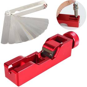 Sau-955 Speedyautopartsusa Universal Spark Plug Gapping Tool With 32 Blade Feeler Gauge For 10mm 12mm 14mm