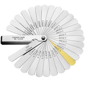 Tfg0032 Spurtar 32 Blades Feeler Gauges 0.0015-0.035ftft 0.04-0.88 Mm Stainless Steel