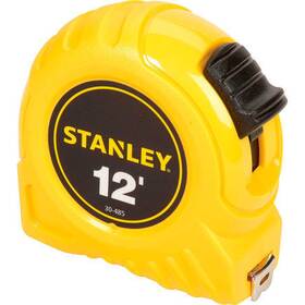 30-485 Stanley 30 485 1/2 Inch X 12ft High Vis Impact Abs Case Tape Rule