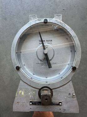 7045 Sweeney Torque Tester Model Ranges - 1000 Ft Lbs Made In Usa