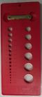 Tdm101 Snap On Metric Bolt Gauge With Thread Pitch 042526084805