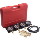 Uoegw8 Maxpeedingrods Vacuum Gauge Carburetor Synchronizer With Fixed Plates Tool Kit