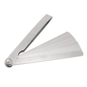 A15010300ux0439 Uxcell 0.02 To 1mm Thickness Gap Metric Filler Feeler Gauge 6 Inch Long