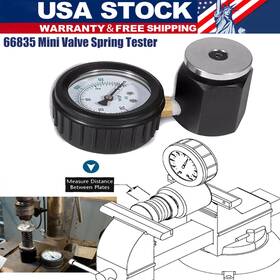 Vtqp1197 Vt-motor 66835 Universal Mini Valve Spring Tester Gauge 0-300 Psi And 0-20 Kg/cm2