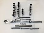 Wam18-18 Wa28afl Wa28-8 R720sh R716 Afx4a Wa28-24m Huge Piece Tools Usa Pass Through Ratchet And Socket Lot