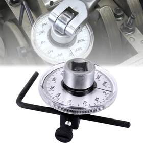 Warrenau 723044210265 360 Degree 1/2 Inch Drive Torque Angle Gauge Meter Rotation Measure Wrench Tool