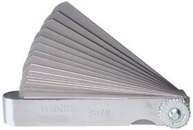 9529 Wright Tool Feeler Gauge 25 Blade Metric