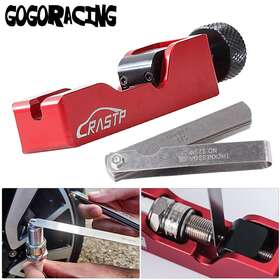 Btd025-zh-red Wutong Spark Plug Gap Tool And 32 Blades Metric Feeler Gauge Filler Measuring Tools