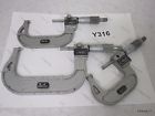 Wh3717 Zk0176 Wg3523 Nsk Lot Of Outside Micrometer Calipers Japan
