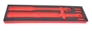 New Snap-on Red Foam Organizer For 2PC 3/8" Drive Torque Wrench Set FMTQ01BR. Fixed Price $119.99.