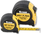 Titan 10903 Tape Measure With Easy-read Standard Markings Durable Case, 2.... Fixed Price $27.69.