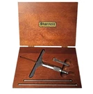 L.s. Starrett Co No 440 B Depth Micrometer W/orginal Wood Case & Extra Rods Vtg. Fixed Price $47.00.