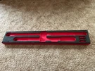 Snap-on Tools Red Foam Organizer For 2PC 1/2" Drive Torque Wrench Set FMTQ02B. Fixed Price $84.89.