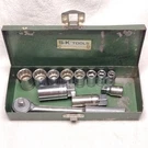 12PC Sk Tools 3/8 Drive Sae Socket Set In Metal Box. Fixed Price $48.95.