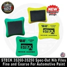 Steck 35260-35250 Spec-out Nib Files Fine And Coarse For Automotive Paint. Fixed Price $42.55.