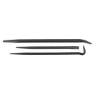 Mayhew Tools 61306 Line-up Pry Bar Set 3-PIECE Black Oxide Finish Pointed Alloy. Fixed Price $97.41.