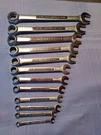 Combination Wrench By Craftsman, Usa, New, 12PC.SET, Sae, 12PT.. Fixed Price $105.00.