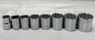 Craftsman Usa G Series 12-PT Shallow Socket Set 44331 44338 Consecutive Run. Fixed Price $39.99.