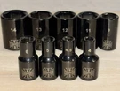 Jesse James West Coast Choppers Mac Tool 1/4 Drive Metric 6 Pt Socket Set 9PC. Fixed Price $100.00.