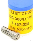 New Toolmex DA-300 Double Angle DA300 Spring Collet 1/16" 7-167-325. Fixed Price $18.95.