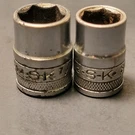 Sk Tools 3/8 & 7/16 Sockets 1950S 1/4 Drive Point 40912 40914. Fixed Price $9.99.
