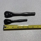 Cornwell Tools Vintage 1/4" & 3/8" Drive Lock Pin Ratchets Oil Ports Nice Black. Fixed Price $39.99.
