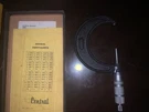 Central Tool Co #32RL 2"-3" Micrometer Spindle Lock And Friction Stop. Fixed Price $150.00.