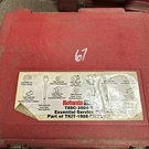 Rotunda Ford T88C-3504-S Essential Service Tool Set (part Of TKIT-1988-FH/FLMH ). Fixed Price $75.95.