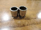Mac 11/16 VRS222 & 3/4 VRS242 12 Point Pass Thru Sockets. Fixed Price $14.18.