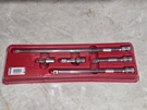 New Matco Tools 1/2" Drive Piece Chrome Extension Set, Part# SCXK5TA - Sealed. Fixed Price $149.99.