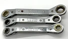 Kd Tools 11-17 Metric Wrench Double Box End Ratcheting Angle Offset Lot. Fixed Price $60.00.