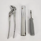 Bmw E30 Oem Heyco Trunk Tools Screwdriver Channel Lock Pliers Spark Plug Wrench. Fixed Price $39.99.