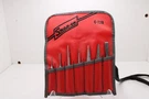 Snap-on C-72B Mini Punch And Chisel Set Pieces Red Roll Kit Bag Usa. Fixed Price $77.99.
