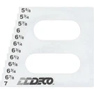Deco Frame Height Steel Gauge, 5-5/8 Inch To 7. Fixed Price $26.99.
