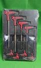 Mac Tools T-handle Hex Set Metric Good (E5). Fixed Price $95.00.