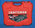 Craftsman 81-PIECE Gunmetal Chrome Standard & Metric Mechanics Toolset CMMT82335. Fixed Price $99.95.