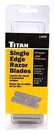 Titan 11036 #9 Single Edge Razor Blade - 100 Piece. Fixed Price $14.19.