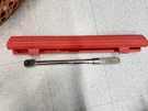 Snap-on QD3R150 1/2" Drive Adjustable Fixed-ratchet Click Type Torque Wrench. Fixed Price $174.99.