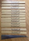 Starrett Loose-leaf Feeler Stock Assortment .001-.030 No. S667A Not Compete. Fixed Price $50.00.