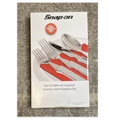Snap-on Box End Wrench 4 Pc Flatware Set 18/0 Stainless Steel Silverware New. Fixed Price $64.99.