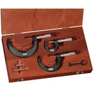 Starrett ST436.1AXRLZ Micrometer Set, 0-3 In, 0.0001 Res, Pc. Fixed Price $938.99.