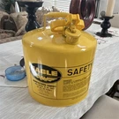 Eagle UI-50 Sy Type Safety Can Gallon Yellow Durable Metal Container. Fixed Price $49.36.