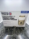 Matco Tools Touch Wireless Speaker (model: Mtcbtlamp) In Gold. Fixed Price $35.00.