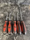 Mac Tools 5-PIECE Professional Hose Pick Set PSM103R PSM91R PSM95R PSM156R. Fixed Price $90.00.