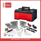 Craftsman 242-PIECE Standard Sae Metric Polished Chrome Mechanics Tool Set. Fixed Price $119.89.