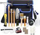 17PCS Geology Rock Pick Hammer Kit 32OZ Chisels Shovel Gold Prospecting. Fixed Price $55.61.
