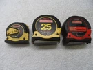 Craftsman Usa Heavy Duty Locking Tape Measure Lot, 12 25 - 3 Pcs. Fixed Price $94.92.