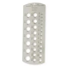 Mitutoyo 950-206 Drill Gage, 1/16-1/2 In, 29 Holes. Fixed Price $51.59.