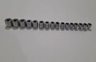 Snap-on Tools 16PC 3/8" Drive Metric 6PT 7-22MM Shallow Socket Set. Fixed Price $249.95.