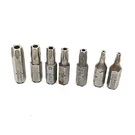 Matco Tools 1/4" Torx Bit Driver Set Tamperproof T10 - T40 7 Piece Read. Fixed Price $39.95.